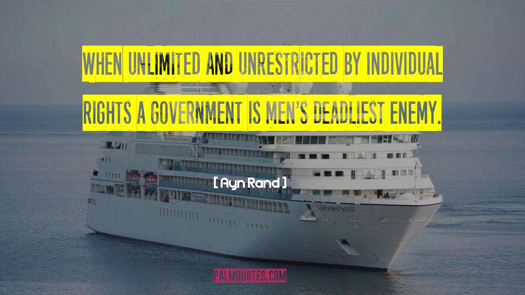 Deadliest quotes by Ayn Rand