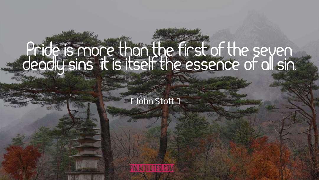 Deadly Sins quotes by John Stott