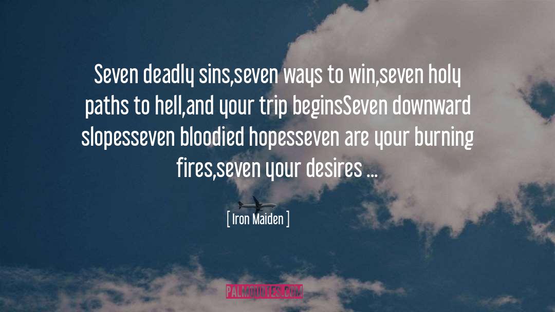 Deadly Sins quotes by Iron Maiden