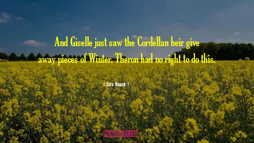 Deadness Of Winter quotes by Sara Raasch