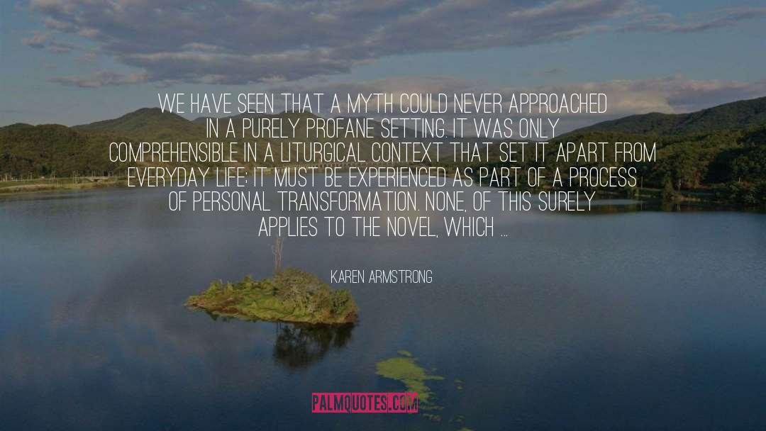 Deadpanned Perfectly quotes by Karen Armstrong