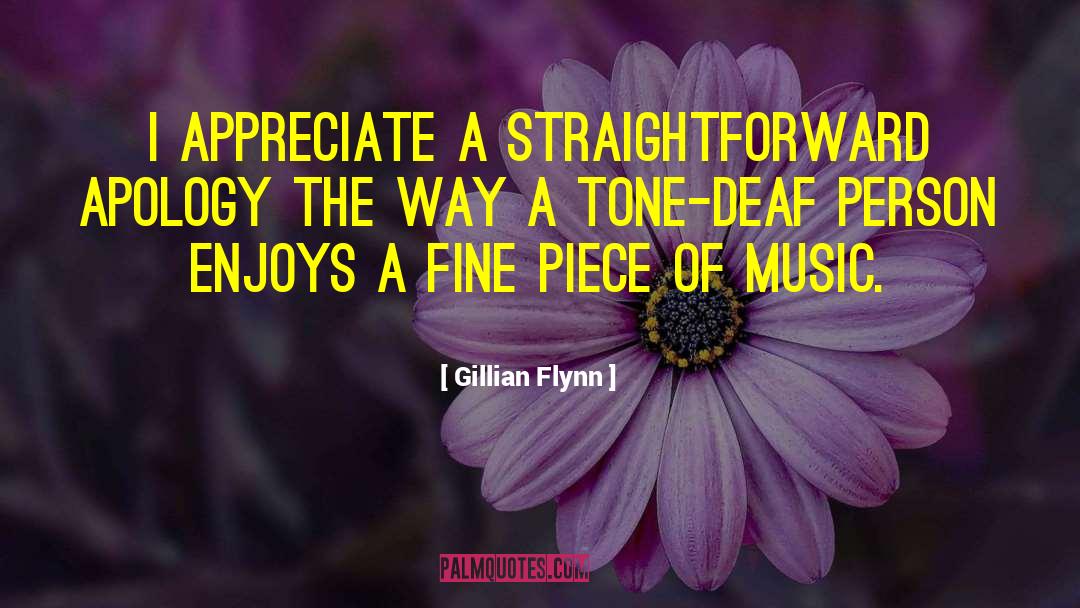Deaf Deafblind quotes by Gillian Flynn