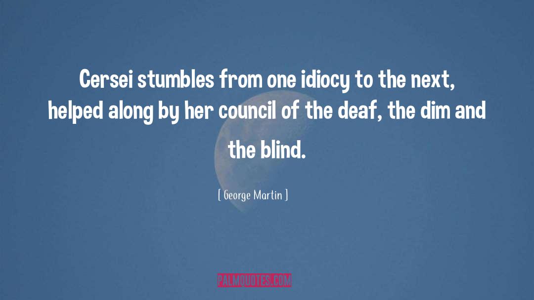 Deaf quotes by George Martin