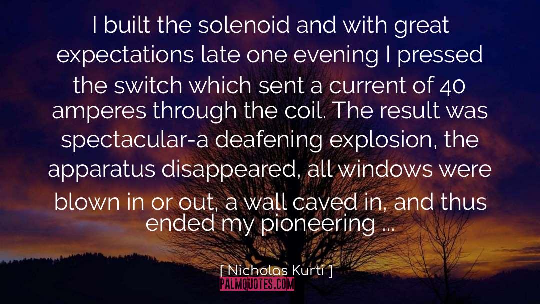 Deafening Quiescence quotes by Nicholas Kurti