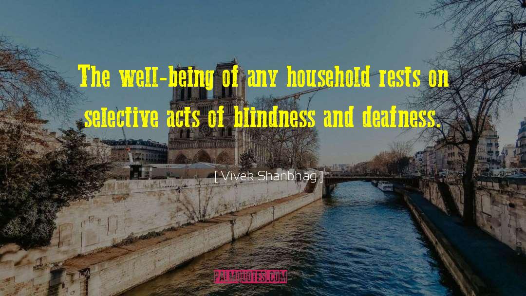 Deafness quotes by Vivek Shanbhag