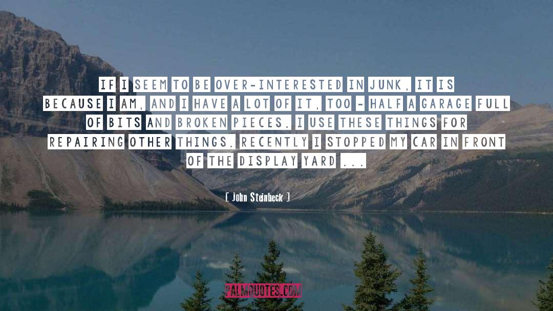 Dealer quotes by John Steinbeck