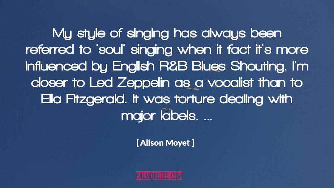 Dealing With Criticism quotes by Alison Moyet