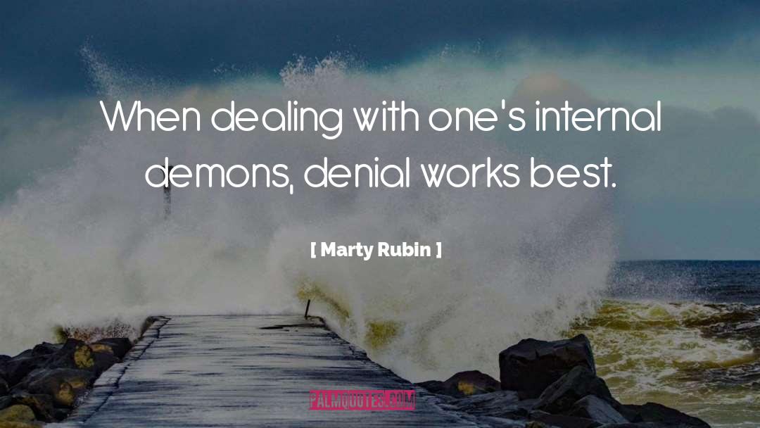 Dealing With Fear quotes by Marty Rubin