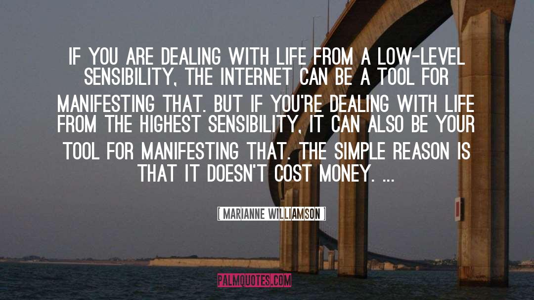 Dealing With Life quotes by Marianne Williamson