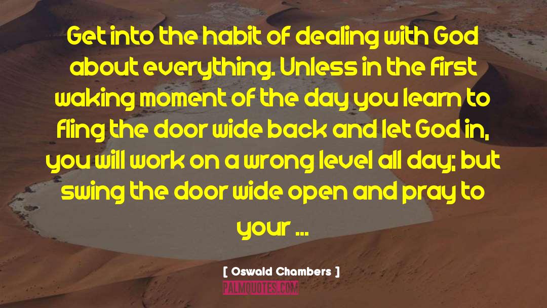 Dealing With Offenses quotes by Oswald Chambers