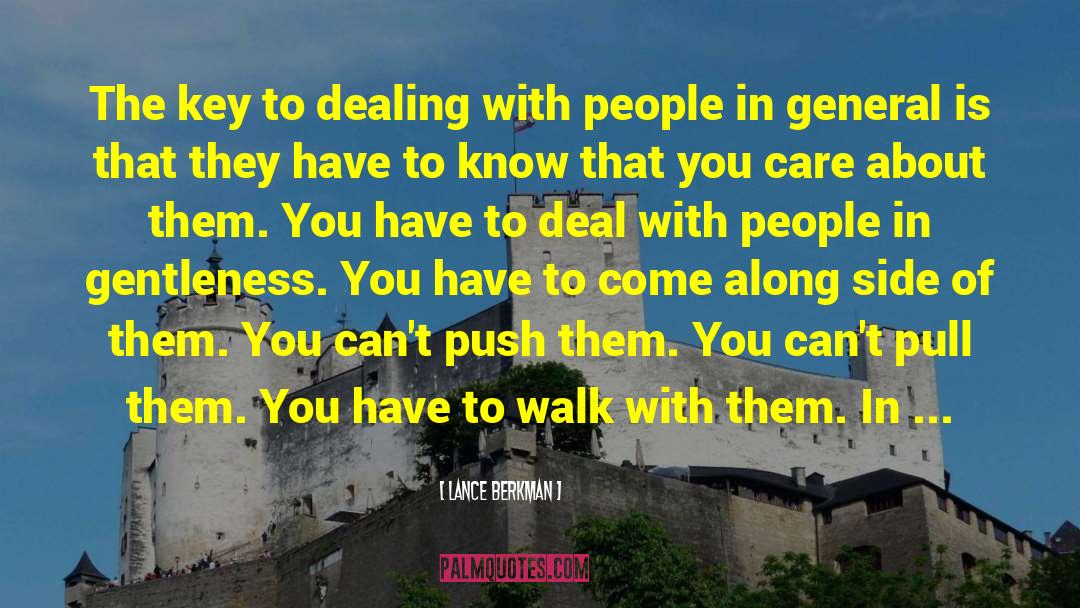 Dealing With People quotes by Lance Berkman