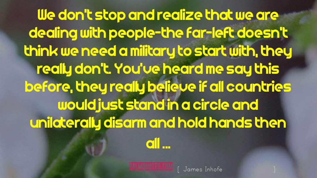 Dealing With People quotes by James Inhofe