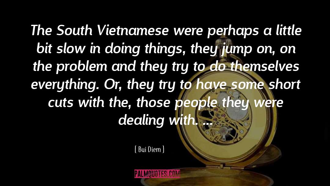 Dealing With Stress quotes by Bui Diem