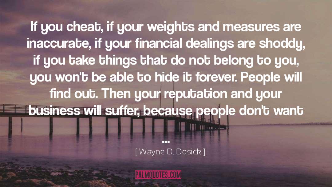 Dealings quotes by Wayne D. Dosick