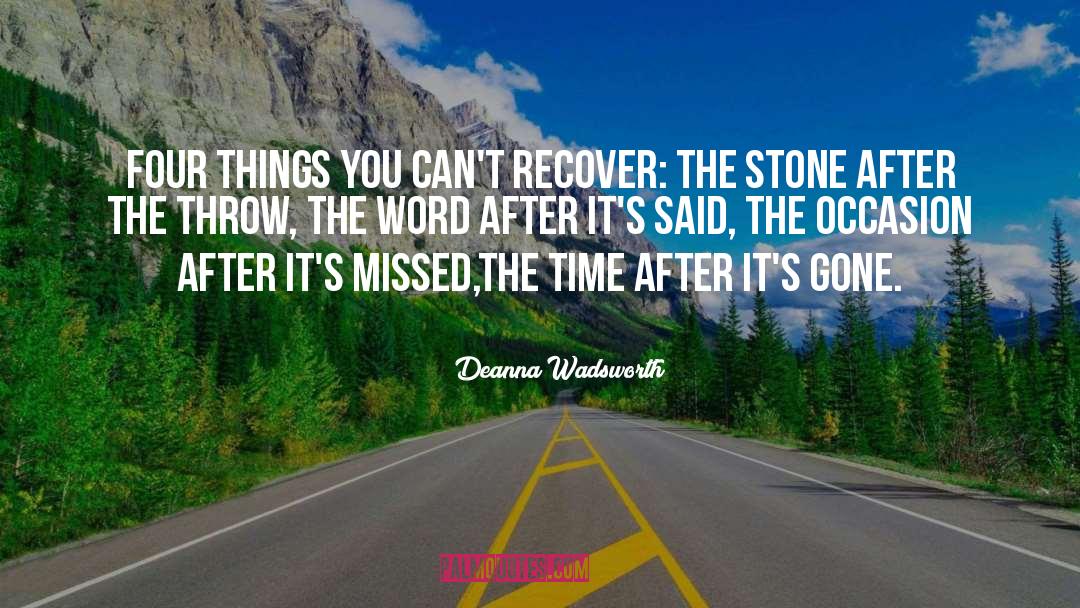 Deanna S quotes by Deanna Wadsworth