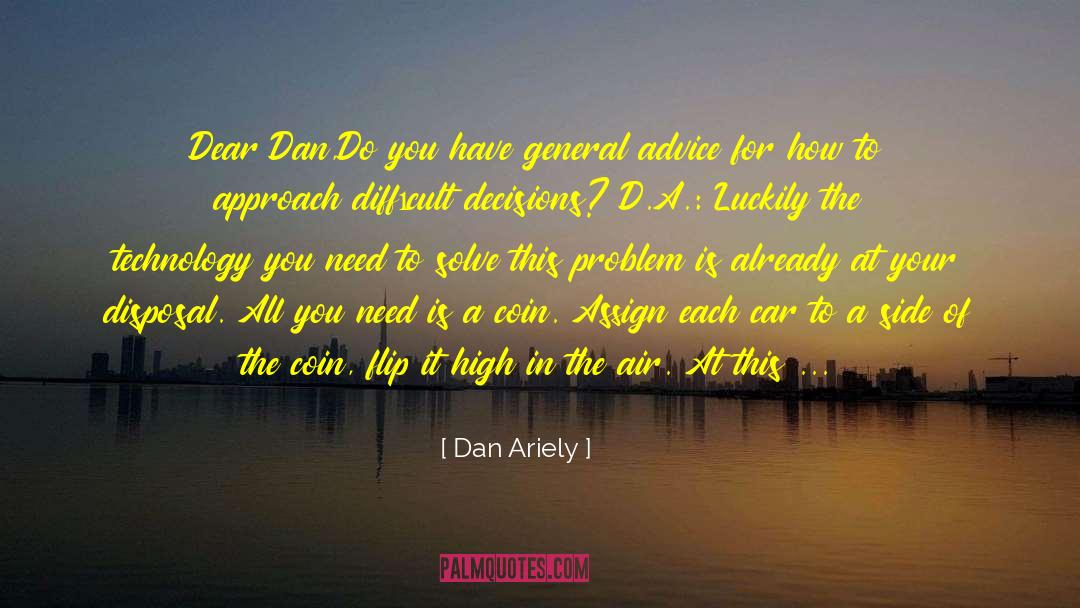 Dear Abby quotes by Dan Ariely