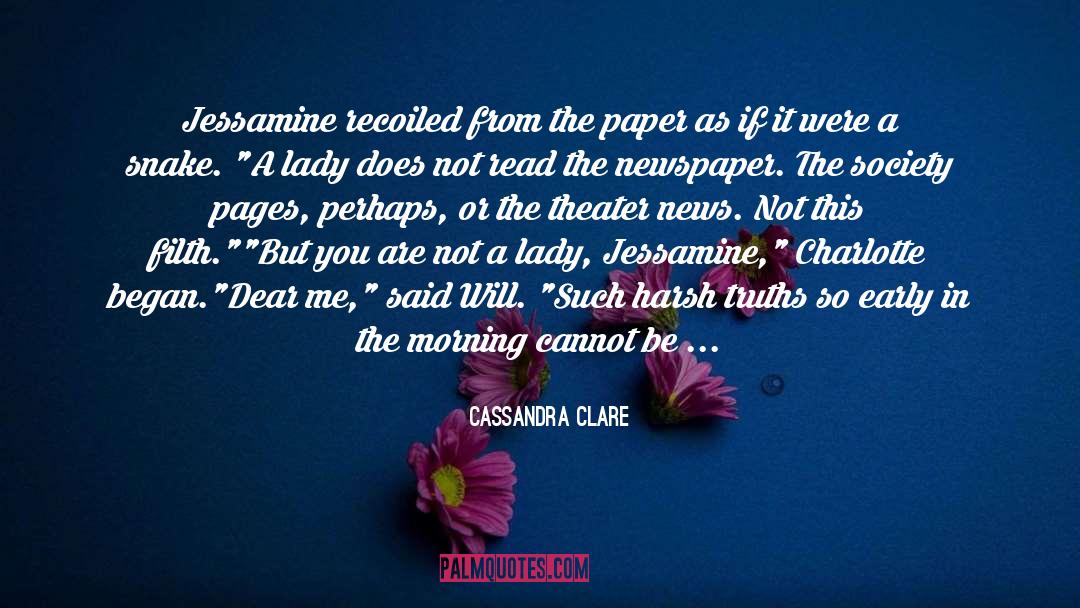 Dear Agony quotes by Cassandra Clare