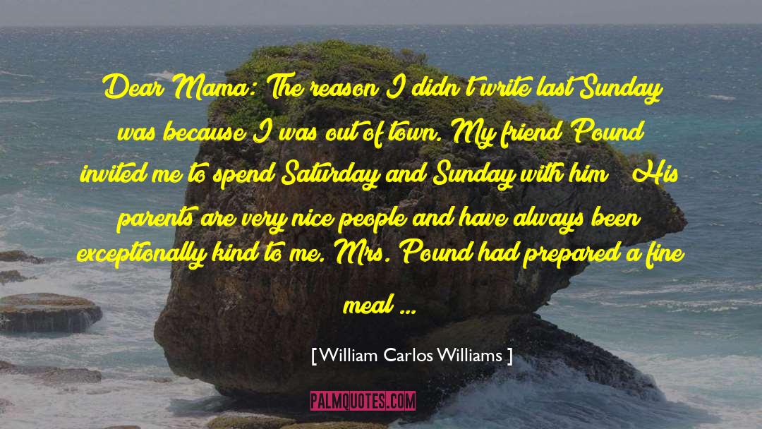 Dear Bully quotes by William Carlos Williams