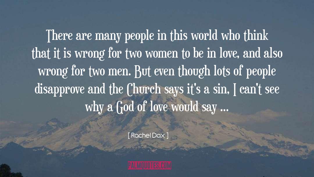 Dear Church quotes by Rachel Dax