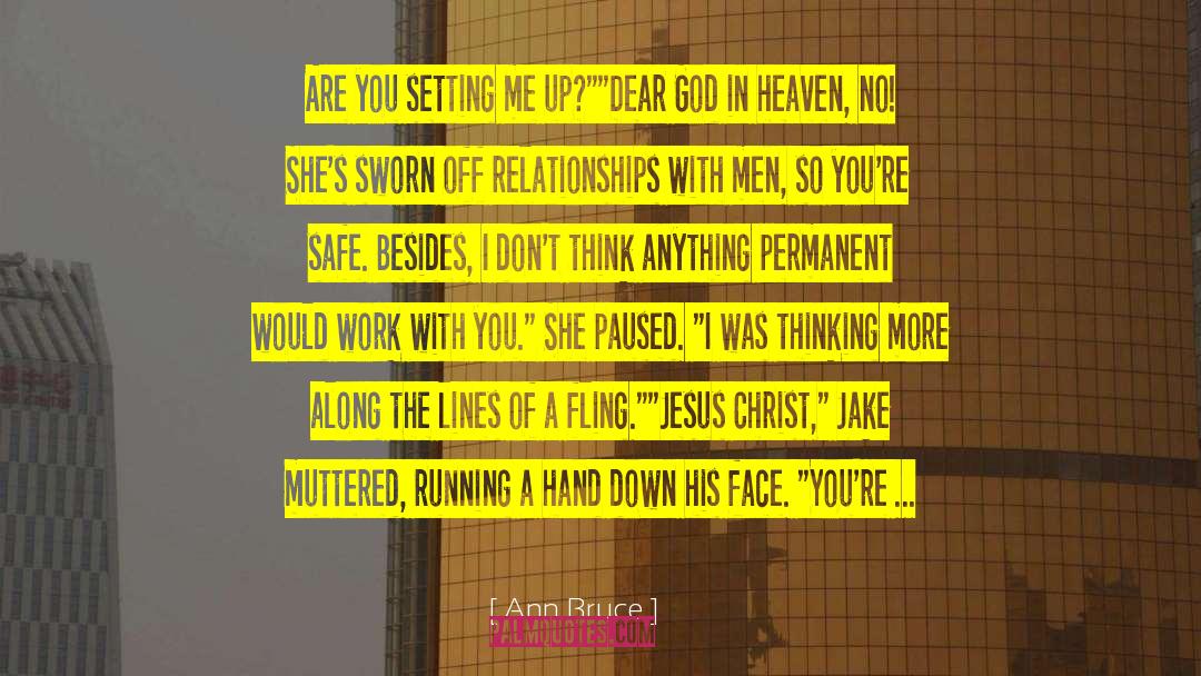 Dear God quotes by Ann Bruce