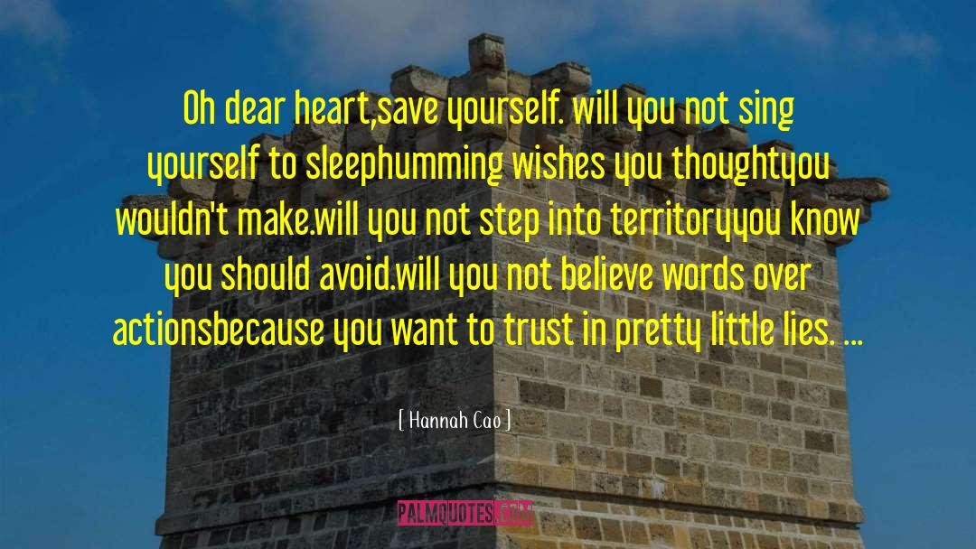 Dear Heart quotes by Hannah Cao