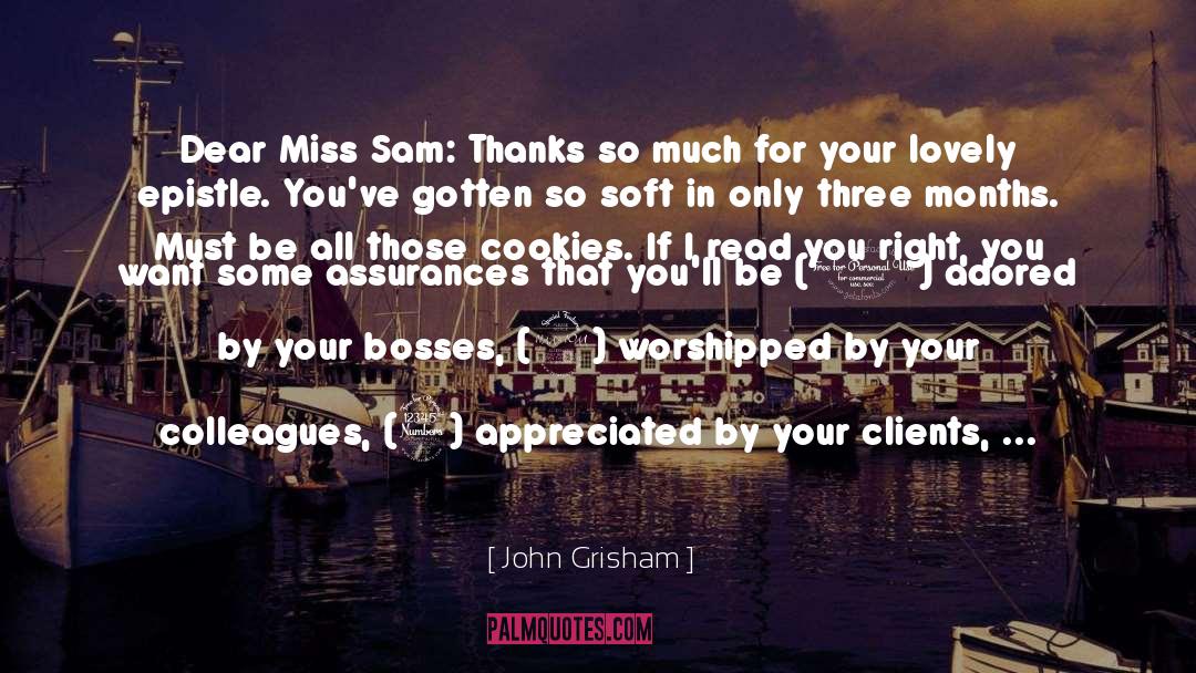 Dear John Letter quotes by John Grisham