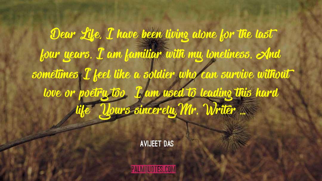 Dear Life quotes by Avijeet Das