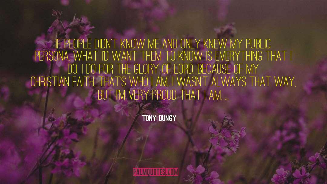 Dear Lord quotes by Tony Dungy