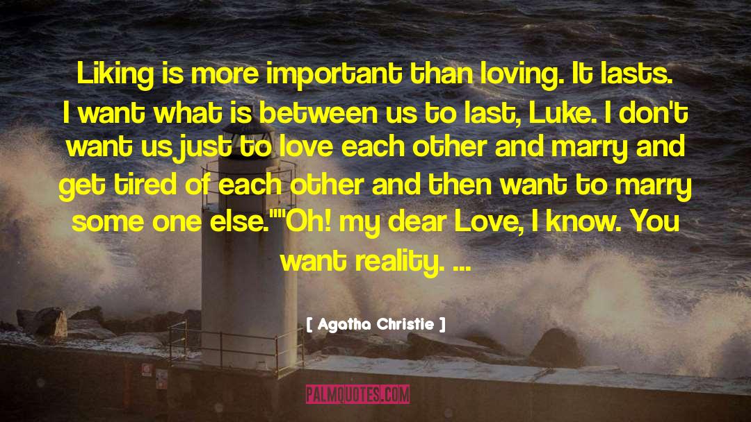 Dear Love quotes by Agatha Christie