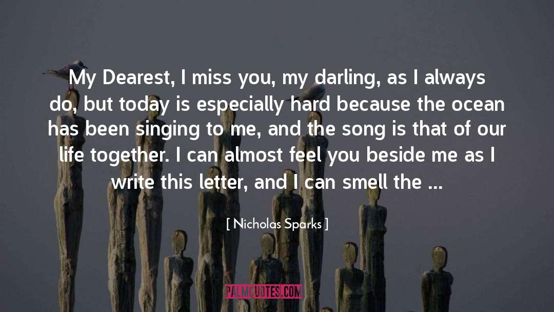 Dearest quotes by Nicholas Sparks