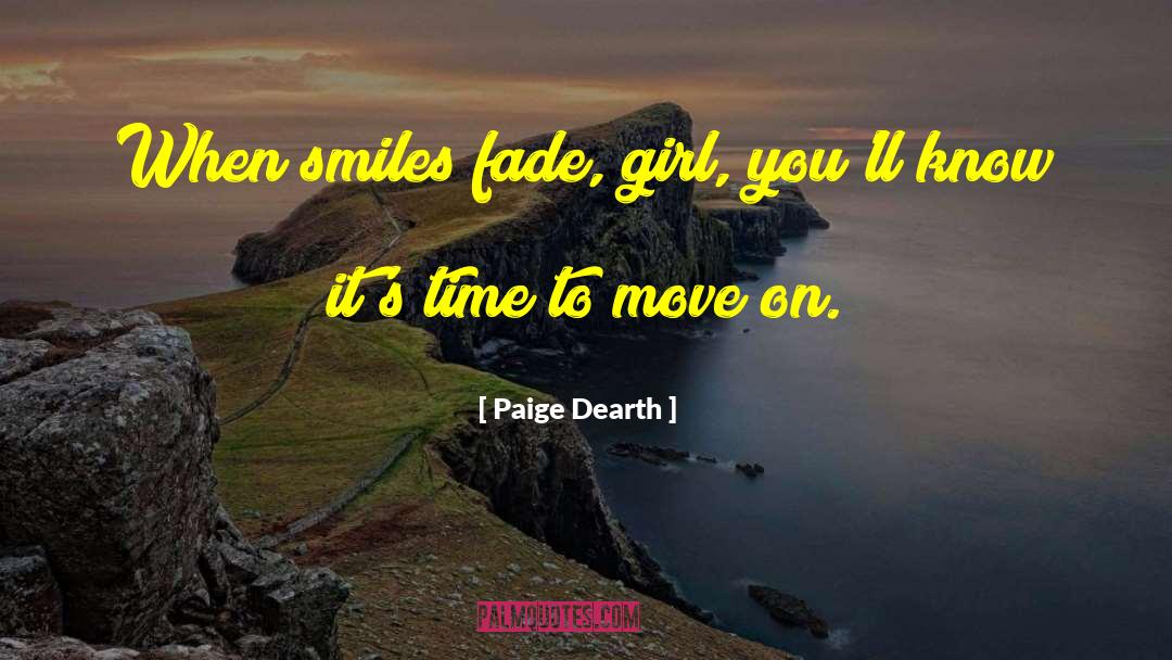 Dearth quotes by Paige Dearth