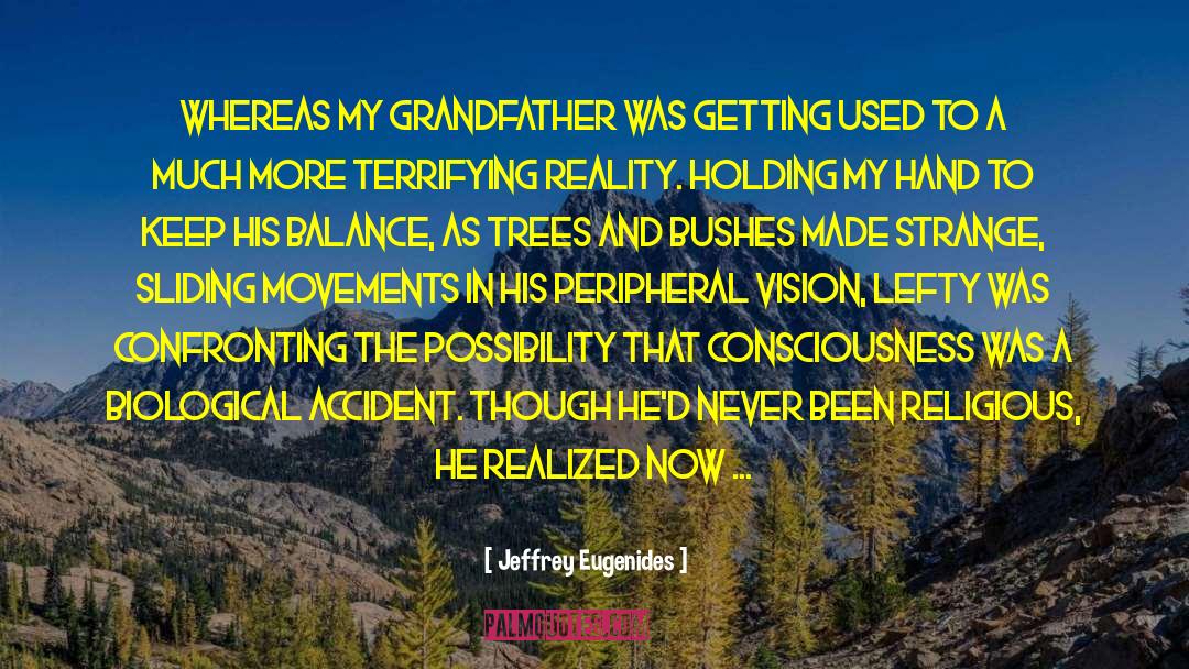 Death A Grandfather quotes by Jeffrey Eugenides