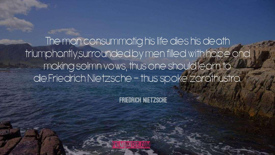 Death And Dying quotes by Friedrich Nietzsche