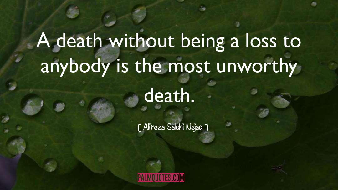 Death And Dying quotes by Alireza Salehi Nejad