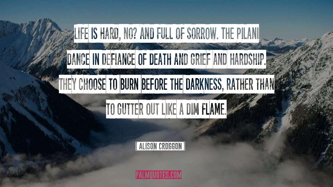 Death And Grief quotes by Alison Croggon