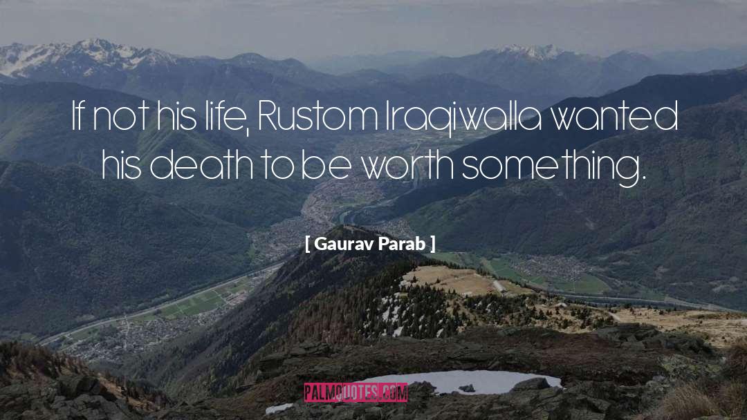 Death And Grieving quotes by Gaurav Parab