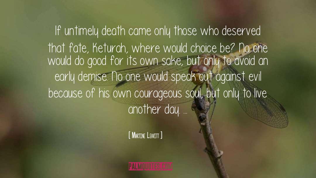 Death And Sickness quotes by Martine Leavitt