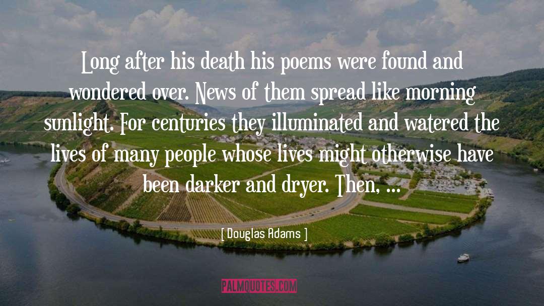 Death And Sickness quotes by Douglas Adams
