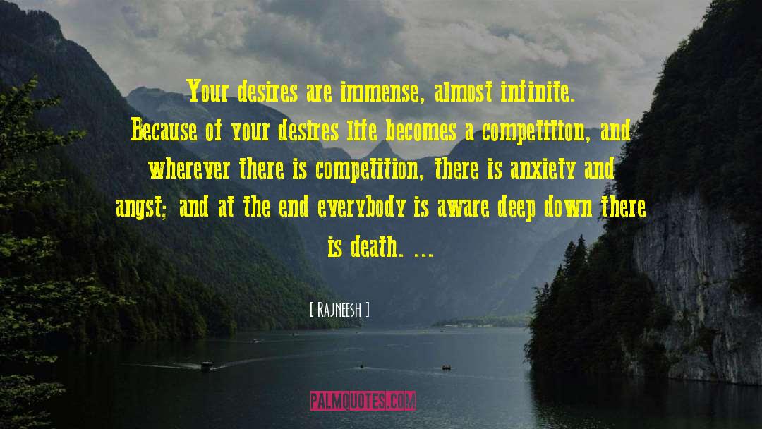 Death Anxiety quotes by Rajneesh