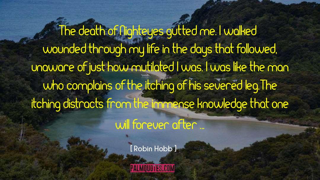 Death Anxiety quotes by Robin Hobb