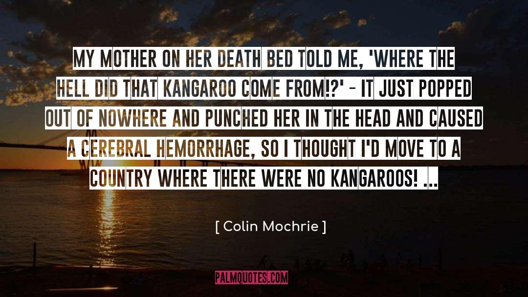 Death Bed quotes by Colin Mochrie