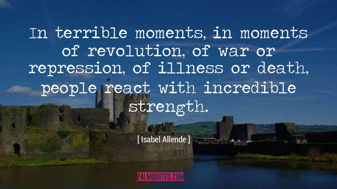 Death Bringer quotes by Isabel Allende