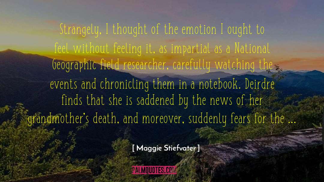 Death Fraud quotes by Maggie Stiefvater