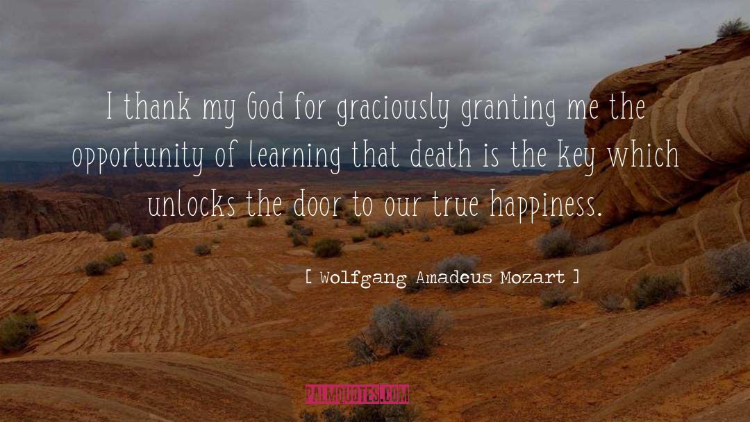 Death God quotes by Wolfgang Amadeus Mozart