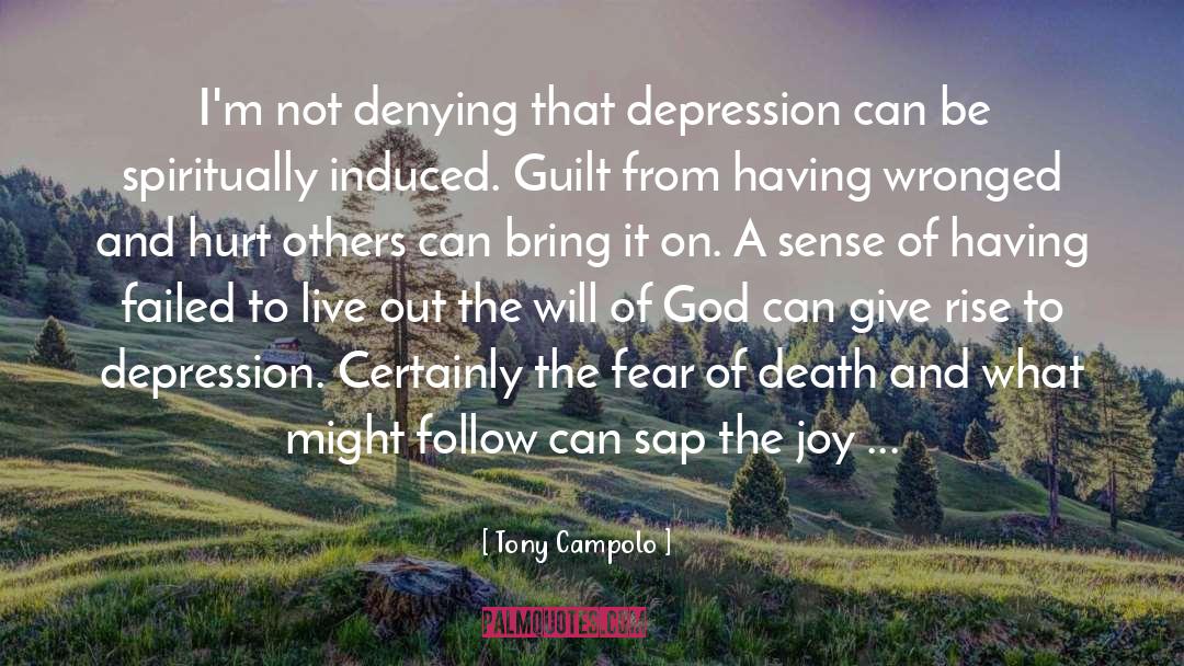 Death God quotes by Tony Campolo