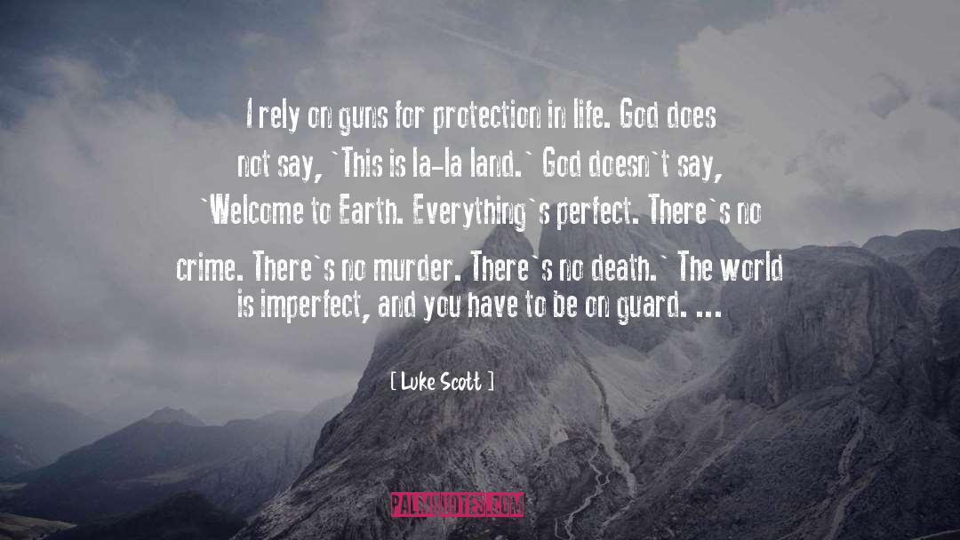 Death God quotes by Luke Scott