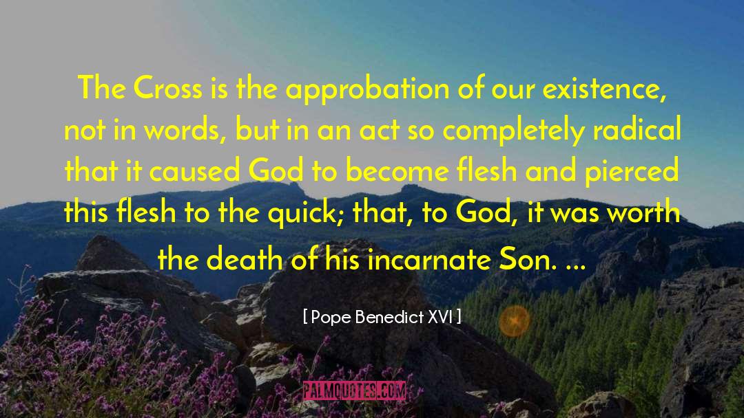 Death God quotes by Pope Benedict XVI