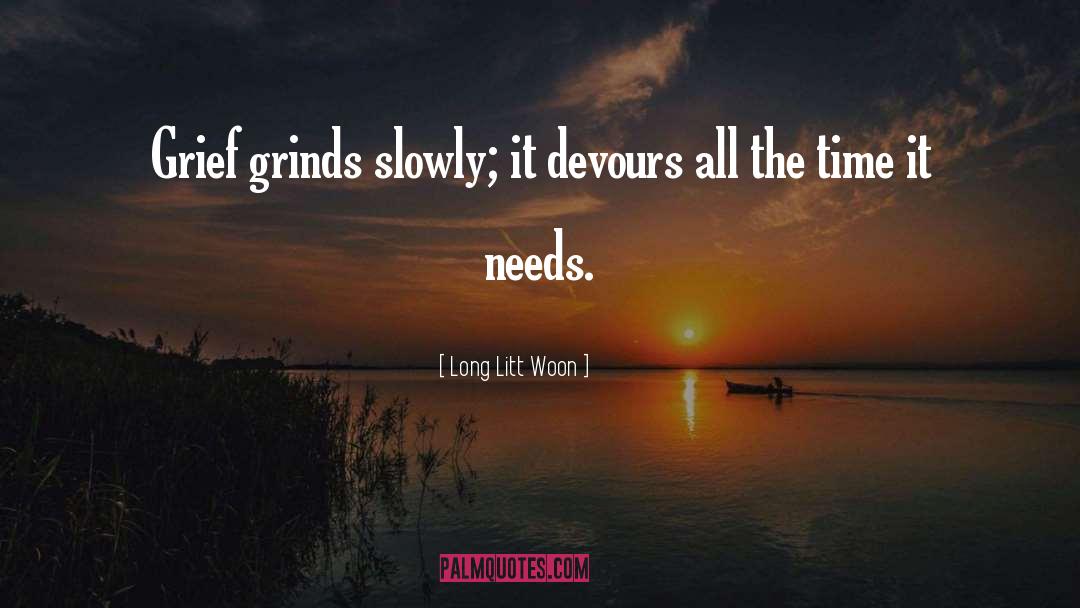 Death Grief quotes by Long Litt Woon