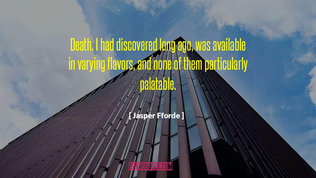 Death Humor quotes by Jasper Fforde