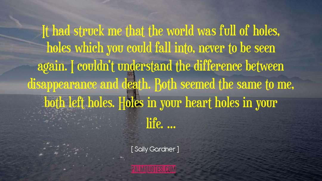 Death In The Clouds quotes by Sally Gardner